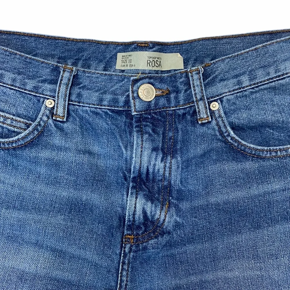 TOPSHOP MOTO ROSA SHORTS - Picture 3 of 10